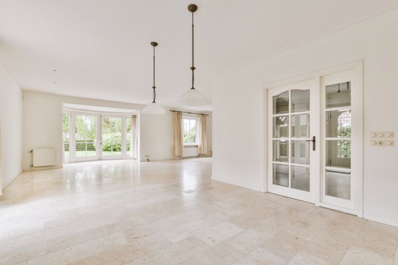 Living room tile flooring